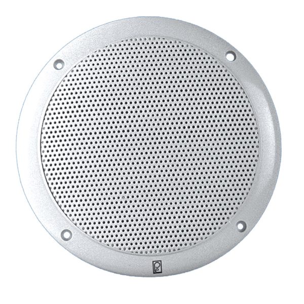 Poly-Planar 6" Dual Cone Integral Grill Speaker - (Pair) White