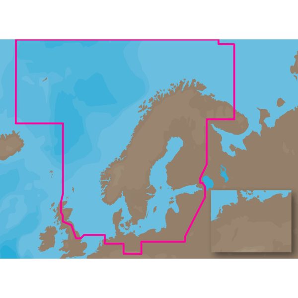 C-MAP MAX EN-M019 - North-Baltic Seas - C-Card