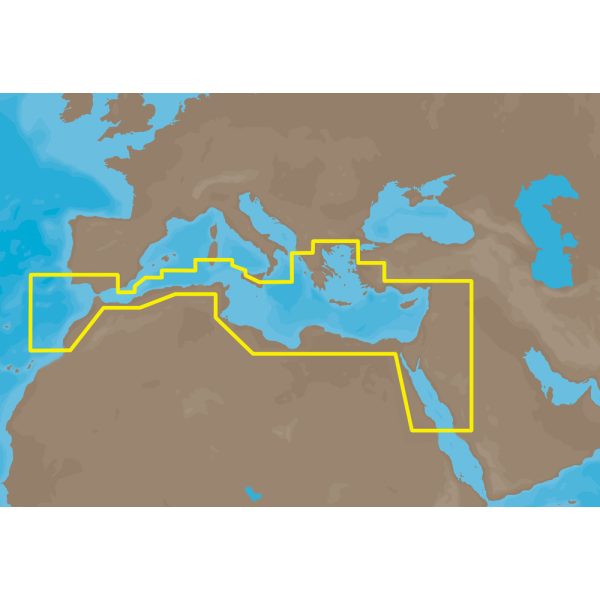 C-MAP MAX EM-M112 - South Mediterranean Sea and Aegean Sea