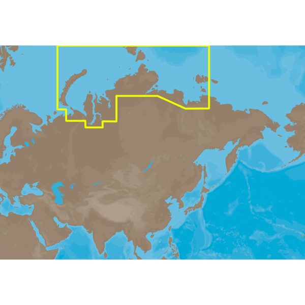 C-MAP MAX RS-M203 - Russian Federation North Cetnral - C-Card