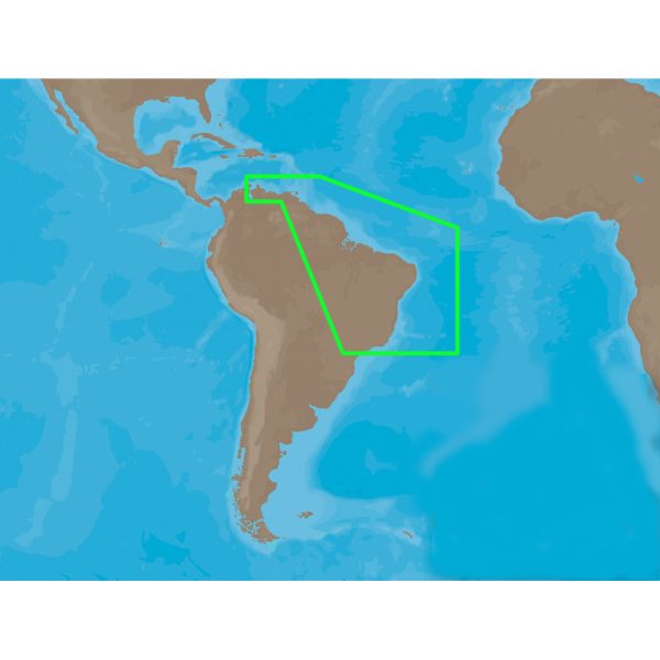 C-MAP NT+ SA-C004 - Puerto Bolivar-Rio De Janeiro - C-Card