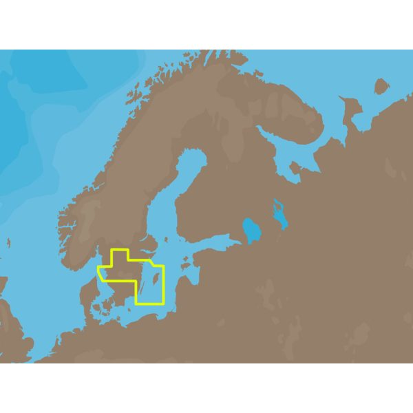 C-MAP NT+ EN-C256 - Inland Sweden - Furuno FP-Card