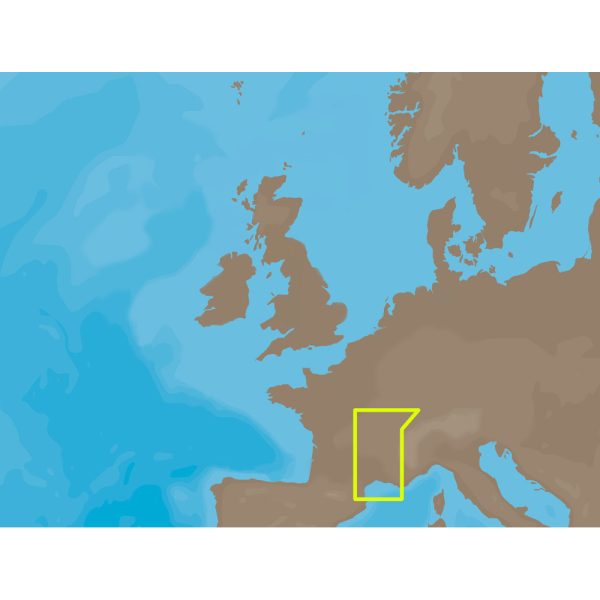 C-MAP NT+ EW-C221 - Le Rhone Marseille - Furuno FP-Card