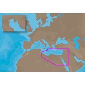 C-MAP NT+ ME-C201 - NE Africa Med Mid East Coast - Furuno FP-Card