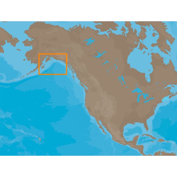 C-MAP NT+ NA-C805 - Yakutat Bay-Kodiak Island: Bathy - Furuno FP-Card