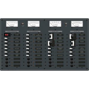 Blue Sea 8186 AC 2 Sources + 12 Positions/DC Main + 19 Positions