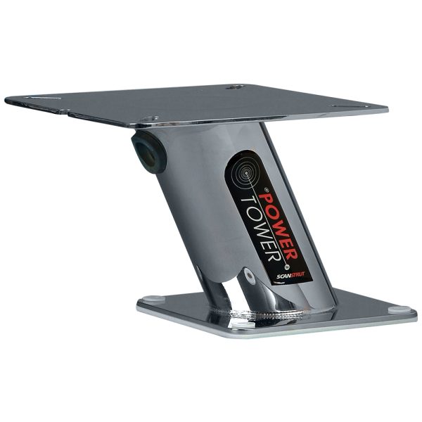 Scanstrut 6" PowerTower® Polished Stainless Steel f/Garmin & Furuno Domes