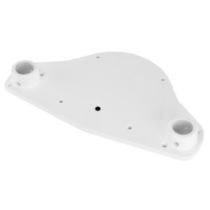 NavPod TP225 Top Plate f/12" Wide 1.25" Diameter Angleguard - White