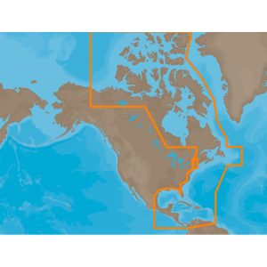 C-MAP MAX NA-M033 - ATL Coast Gulf & Caribbean - SD™ Card