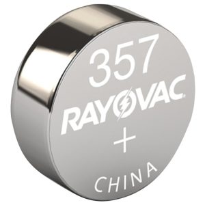 RAYOVAC 303/357-1ZMA 1.5-Volt 303/357 Silver Watch/Electronic Battery (Single)