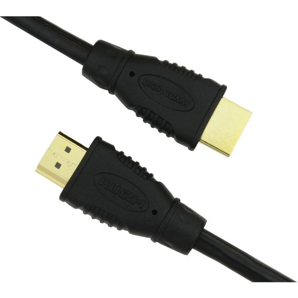 DataComm Electronics 46-1015-BK 10.2Gbps High-Speed HDMI Cable (15ft)