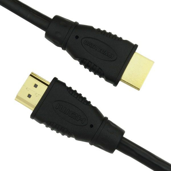 DataComm Electronics 46-1006-BK 10.2Gbps High-Speed HDMI Cable (6ft)