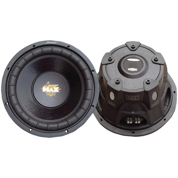 Lanzar MAXP104D MaxP Series Small-Enclosure Dual 4-Ohm Subwoofer (MAXP104D