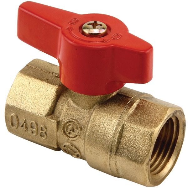 No Logo 40040-08 Gas Valve (1/2-Inch)