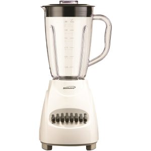 Brentwood Appliances JB-220W 50-Ounce 12-Speed + Pulse Blender (White)