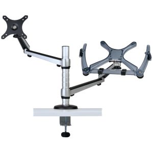 Tripp Lite DDR1327NBMSC 13"-27" Full-Motion Dual Desk Clamp