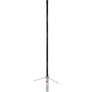 Tram 1477-B Pre-Tuned 144MHz-148MHz VHF/430MHz-460MHz UHF Amateur Dual-Band Base Antenna (Black Fiberglass)