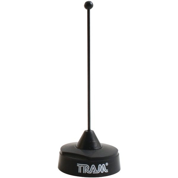 Tram 1121-B 200-Watt Pretuned 150 MHz to 162 MHz Black-Nut-Type Quarter-Wave Antenna with NMO Mounting