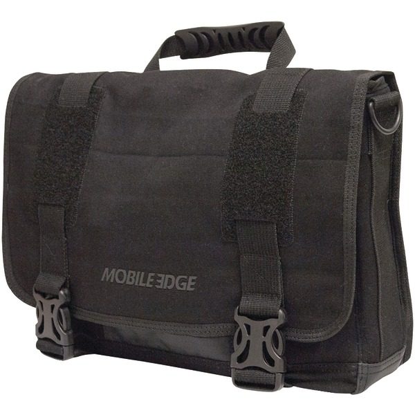 Mobile Edge MEUME1 14" PC/15" MacBook Pro ECO Chromebook/ Ultrabook Messenger Bag (Black)