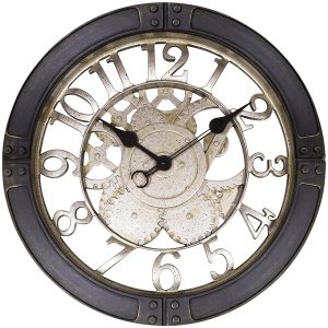 Westclox 32947 16" Gears Wall Clock