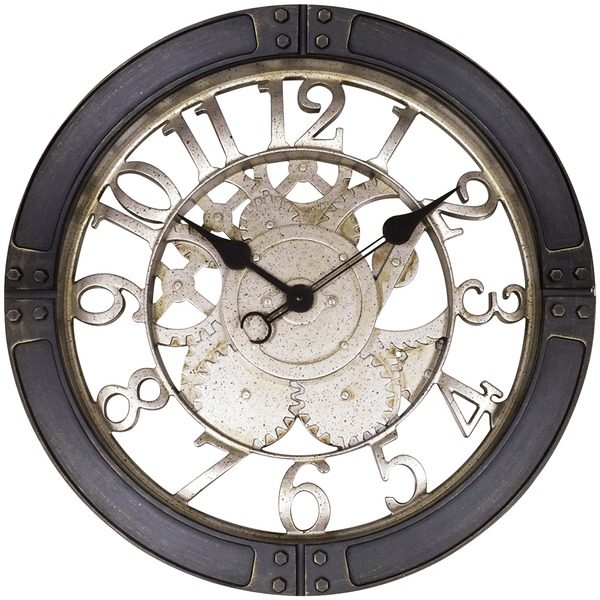 Westclox 32947 16" Gears Wall Clock