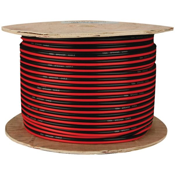 Install Bay SWRB16-500 Red/Black Paired Primary Speaker Wire