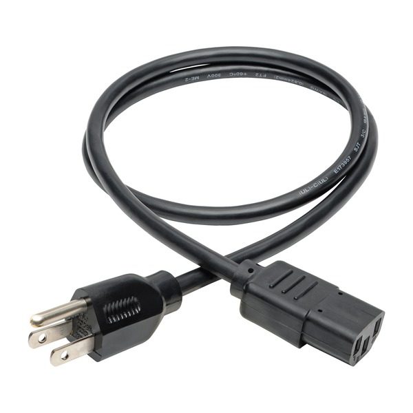 Tripp Lite P006-003 18-AWG Universal Computer Power Cord (3ft)