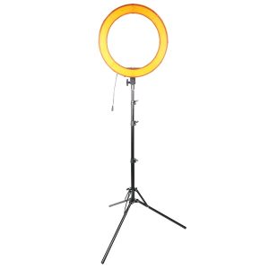 Vivitar VIV-RL18KIT 18-Inch LED Ring Light on Floor Stand