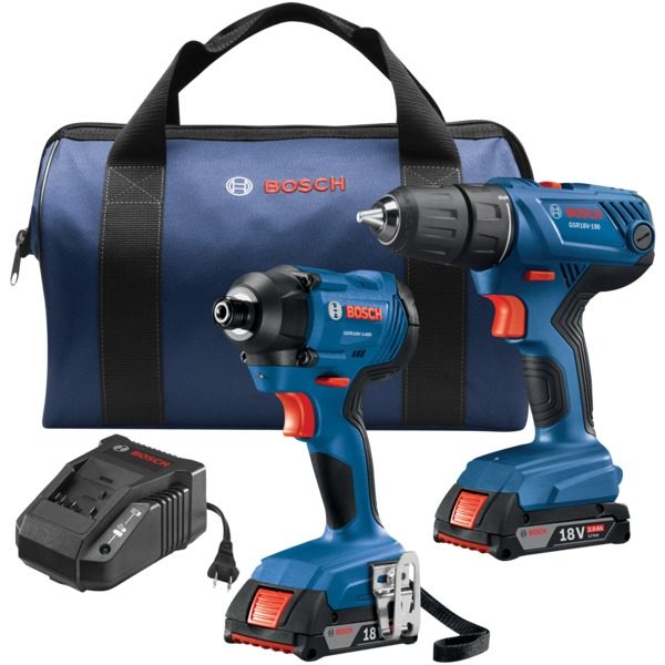 Bosch GXL18V-26B22 18-Volt 2-Tool Combo Kit