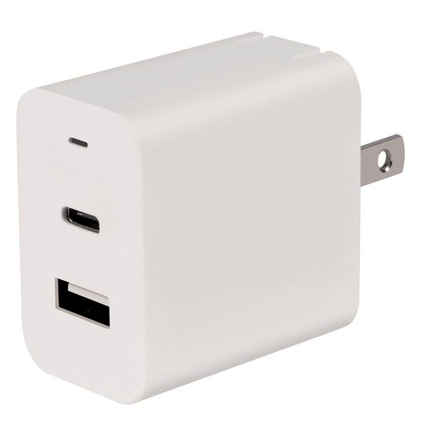 AT&T PDCU18 18-Watt USB and Type-C Power Adapter