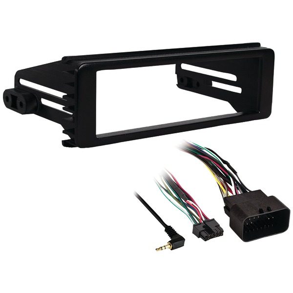 Metra 99-9600 Single-DIN ISO Installation Kit for 1998 through 2013 Harley-Davidson