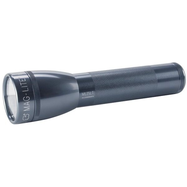 MAGLITE ML25LT-S2096 192-Lumen ML25LT LED C-Cell Flashlight (Gray)