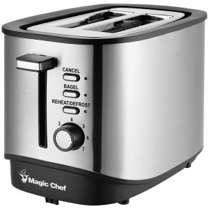 Magic Chef MCST2SS 2-Slice Toaster