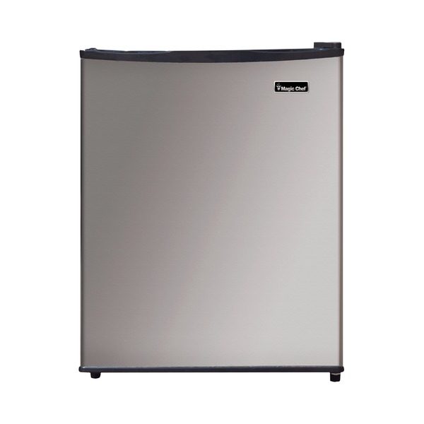 Magic Chef MCAR240SE2 2.4 Cubic-Ft Stainless Steel Refrigerator