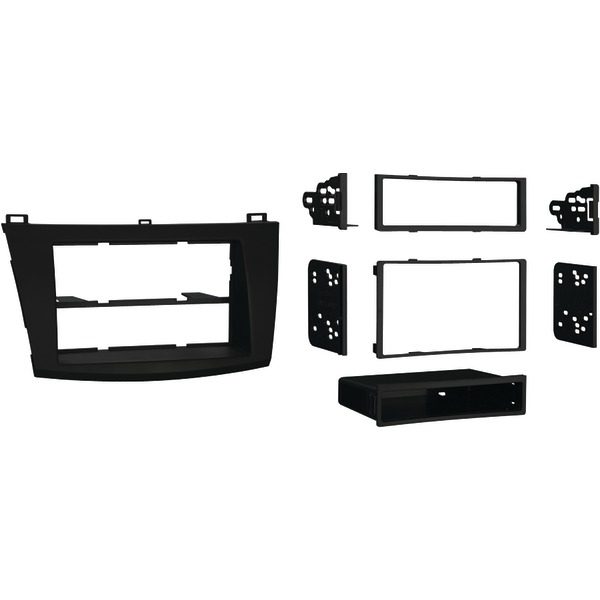 Metra 99-7514B Single- or Double-DIN Installation Kit for 2010 through 2013 Mazda 3