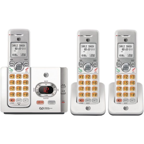 AT&T EL52315 DECT 6.0 Cordless Answering System with Caller ID/Call Waiting (3 Handsets)