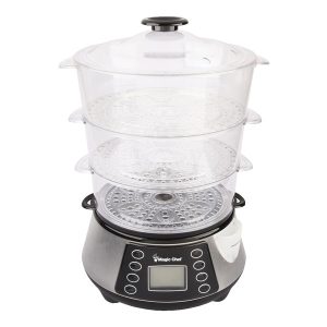 Magic Chef MCSFS12ST 3-Tier Electric Food Steamer