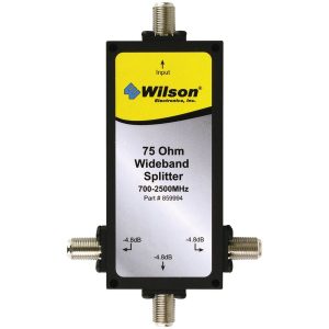 Wilson Electronics 859994 75ohm -4.8dB Splitter with F-Female Connectors