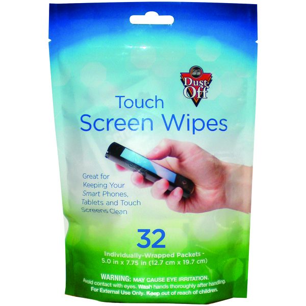 Dust-Off DTSW32M Screen Wipes