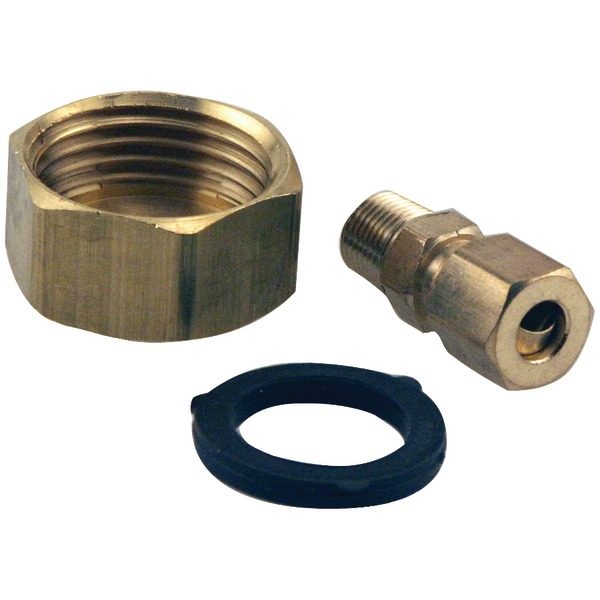 No Logo LF3012912049800 3/4" Hose x 1/4" Compression