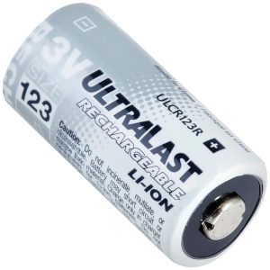 Dantona ULCR1213R1 ULCR123R CR123 Rechargeable Replacement Battery