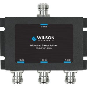 Wilson Electronics 859980 50-Ohm 3-Way Cellular Signal Splitter with N-Female Connectors