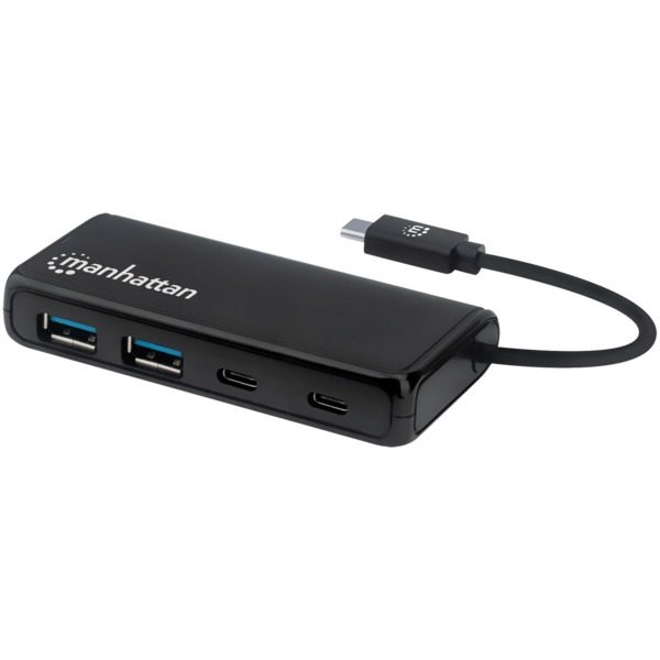 Manhattan 164894 4-Port USB 3.2 Gen 1 Hub (USB-C to USB-C)