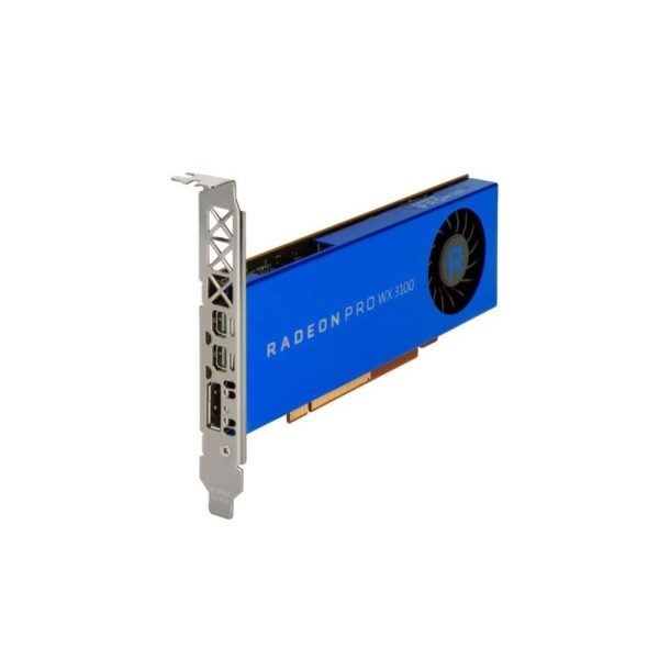 4GB HP Radeon Pro Wx 3100 DisplayPort 2x Mini DisplayPort PCI Express x16 Graphic Card 2TF08AT