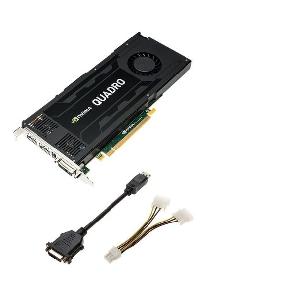 4GB PNY Quadro K4200 DVI-I 2x Display Ports GDDR5 PCI Express 2.0 x16 Graphic Card VCQK4200-PB