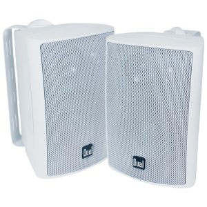 Dual LU47PW 4" 3-Way Indoor/Outdoor Speakers (White)