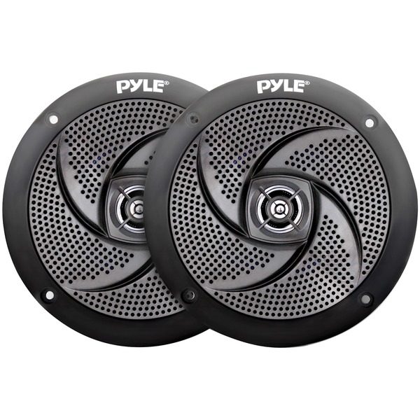 Pyle PLMRS4B 4-Inch 100-Watt Low-Profile Waterproof Marine Speakers