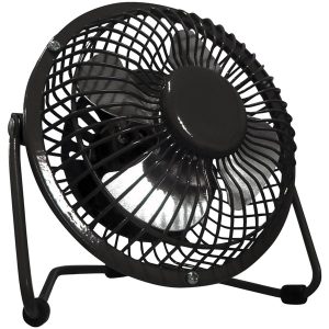 Optimus F-4040BK 4" Personal Metal Fan