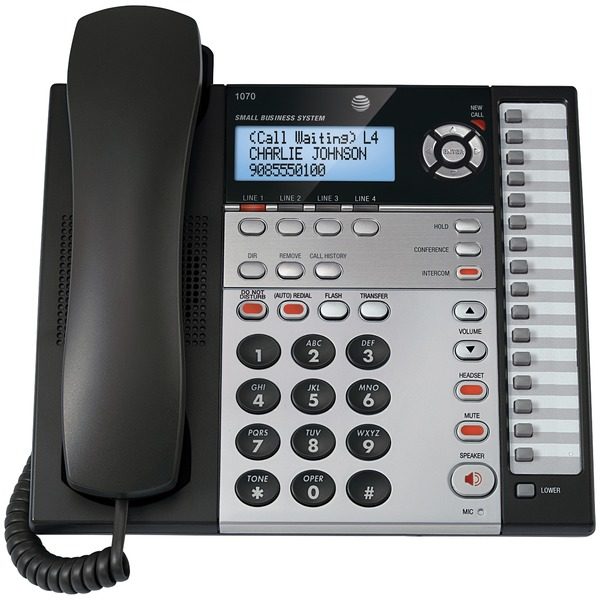 AT&T 1070 4-Line Speakerphone with Caller ID