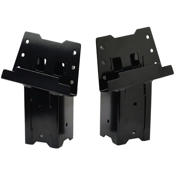 HME HME-ELEV-4PK Steel Blind Post Brackets